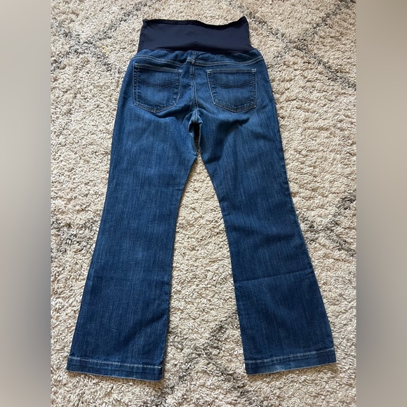 gap maternity long and lean jeans size 14r (T116) - Picture 7 of 8
